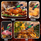 Stocking Stuffers for Men Women Adults: Meat Thermometer Digital, Instant Read Meat Thermometer with Backlight & Magnet for Kitchen, Beef, Grill, Turkey,IP67 Waterproof Cooking Thermometer
