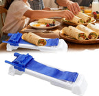 Lumpia Roller Machine, Vegetable Meat Rolling Tool, Create Fun Family-Style Lumpia & Spring Rolls at Home, Easy DIY Eggroll & Sushi Roller with Smooth Push Design, Easy to Clean (2PC)