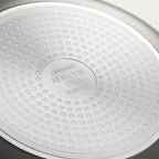 Tramontina All-in-One Plus Pan Set, 5-Quart Ceramic Non Stick Cooking Pan with Lid, Steamer Insert, Bamboo Utensil and Trivet, Gray