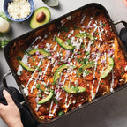 KitchenAid Hard Anodized Roasting Pan/Roaster with Removable Rack, 13 Inch x 15.75 Inch - Matte Black