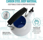 Chantal Tea Kettle, Vintage Series, Enamel on Steel, Whistling (Cobalt Blue)