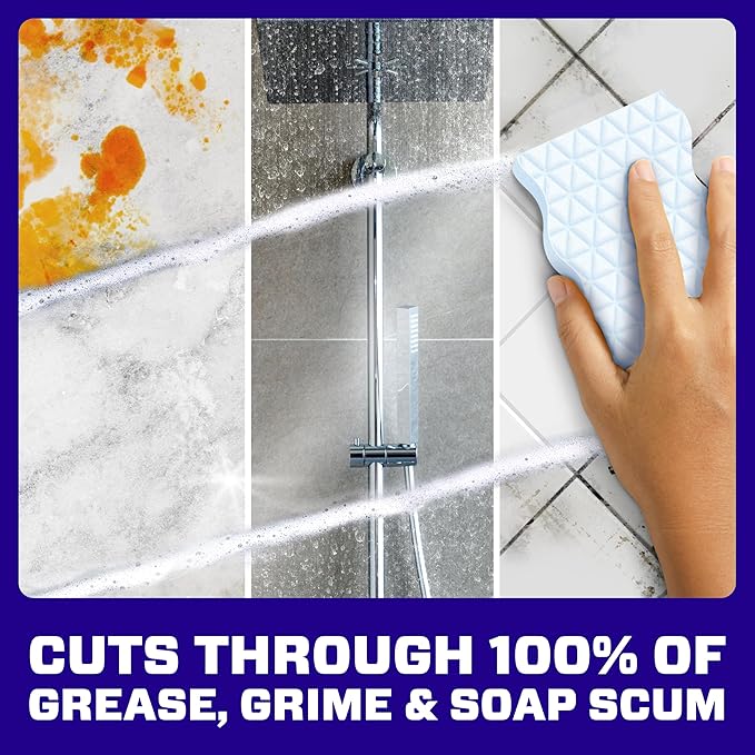 Mr. Clean Magic Eraser Foaming Sponge, All Purpose Cleaner, Dawn Cleaning Power, Ultra Foamy, 7ct