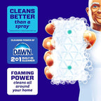 Mr. Clean Magic Eraser Foaming Sponge, All Purpose Cleaner, Dawn Cleaning Power, Ultra Foamy, 7ct