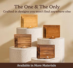 SMIRLY Wood Cutting Boards for Kitchen Wooden Chopping Board Set Reversible with Deep Juice Grooves Grip Handles, Large Charcuterie Tray for Home Kitchen, Natural Birch, 3Pcs with Holder