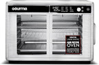 Gourmia French Door Digital Air Fryer Oven - XL 37QT Capacity, 12 Presets, FryForce 360° Tech, Dehydrate, Proof, Slow Cook, Fits 13” Pizza, 1700W, Stainless Steel