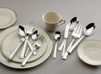 Lenox Silverware Set, Esquire 65-Piece Flatware Set, Service For 12, 18/10 Stainless Steel, Dishwasher Safe, Knives Spoons And Forks Sets, Home And Kitchen Serving Utensils (Silver, 65 Piece)
