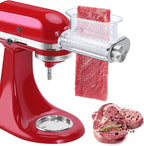 Meat Tenderizer Attachment for Kitchenaid Stand Mixers, 3 Adjustable Thickness, Meat Tenderizer Machine with Transparent Cover, Meat Cuber Accessories for Kitchen aid, Dishwasher Safe