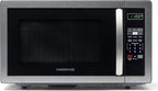 Farberware 1.1 Cu. Ft. Countertop Microwave Oven – 1000 Watts Power, Auto Cook Settings, Defrost, Easy Clean and Child Safety Lock - Stainless