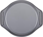 Farberware Nonstick Bakeware Set Includes Baking Cake Pans and Cookie Sheets, 4 Piece, Gray