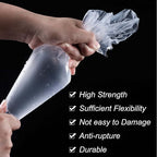 Piping Bags, Pastry Bags 16 Inch 100pcs, Disposable Icing Piping Pastry Bags For Cookie/Cake Decorating Supplies, Anti Burst And Non-Slip Thicken Cake Decorating Bags