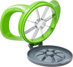PrepWorks 8 Slice Wedge & Pop Apple Slicer – Easy-to-Use Fruit Slicer for Apples, Pears, and More, 8 Wedges, Dishwasher Safe, BPA-Free