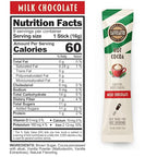 Caffelatto Milk Chocolate Hot Cocoa, Gourmet Single Serve Sticks, Made for Milk Frothers, Add Your Own Milk, Simple Ingredients and Easily Customized, 9 Pack