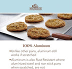 Doughmakers Biscuit Sheet Commercial Grade Aluminum Bake Pan 10" x 14"