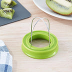 Tovolo Kiwi Peeler and Slicer - 2-in-1 Fruit Prep Tool for Quick Meal Prep & Healthy Eating, Easy Grip Handle, Durable Stainless Steel, BPA-Free, Dishwasher Safe