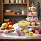 Random Color Cupcake Corer Decorating Divider Pastry Corer Model Cake Filler Corers Corers and Pitters Fruit and Vegetable Tools