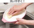 Banko Ware Au Gratin Dish, Large, Diameter Approx. 11.8 inches (30 cm), Heat Resistant, Ceramic, Oven Safe, Microwave Safe, Dishwasher Safe, Stackable, White, Made in Japan