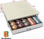 Deco Brothers Supreme Vertuoline Drawer, Holds with 30 Big or 60 Small Vertuoline Pods, Maple