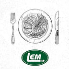 LEM Products 330 lb. Stainless Steel Digital Scale, Silver