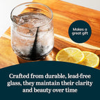 Libbey Ascent Black Ribbon 16 Piece Tumbler and Rocks Glass Set