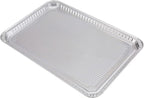 Glad Disposable Bakeware Aluminum Rectangular Cookie Sheets for Baking and Roasting, 12 Count-16" x 11" x 0.25" - Textured, Made from Aluminum - Baking Sheets, Baking Pans, Foil Cookie Sheet