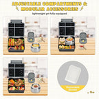 Game Bento Box for Kids, Lunch Box with Thermo(9oz Food Jar), Folding Spoon, Removable Divider & Sauce Cup, Lunch Box Kids for School,Travel, BPA-Free & Realistic Shape(Grey)
