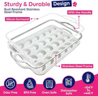 RICCLE 2 Pack Silicone Mini Muffin Pan with Metal Reinforced Frame, 24-Cup Mini Cupcake Pans, Mini Muffin Silicone Molds, Silicone Muffin Pans for Baking - Oven & Dishwasher Safe, BPA-Free