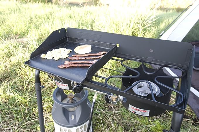 Camp Chef SG30 Professional Steel Fry Flat Top Griddle, Pre – Seasoned – Fits All Blue Flame Stoves [Parallel Import Goods]