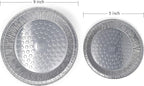Fig & Leaf (360 Pack) Premium 9-Inch Pie Pans l Disposable Aluminum Foil l Heavy-Duty l Tin Plates for Tart Quiche Pies