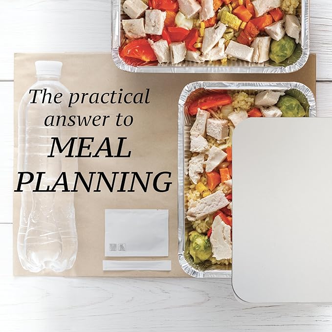 110 Pack - 2.25LB Aluminum Pans with Cardboard Lids - To go Foil Containers with Lids - Disposable Food Containers - Foil Take Out - Meal Prep Trays Foil Tins Freezer Meals Comercial