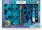 19-piece Mermaid Baking Set with Recipes for Kids