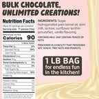Chocolate Works Melting Chocolate Parent (1.0 lb (Pack of 5), White Chocolate)