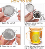 Cat Tea Infuser Set - Enhance Your Tea Experience with Premium Loose Leaf Tea Strainers and Balls, 2 PCS Gold-Plated Cute Cat Charm Pendant Tea Steeper, Stainless Steel Mesh Tea Diffuser