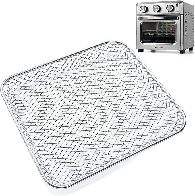 VAL CUCINA Air Fryer Basket Replacement Parts Compatible with VCO12TM Air Fryer Toaster Oven (Air Fry Basket)