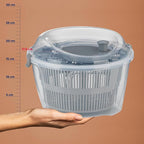 Kela "Mailin Salad Spinner, Plastic, Green, 4.4 Litre