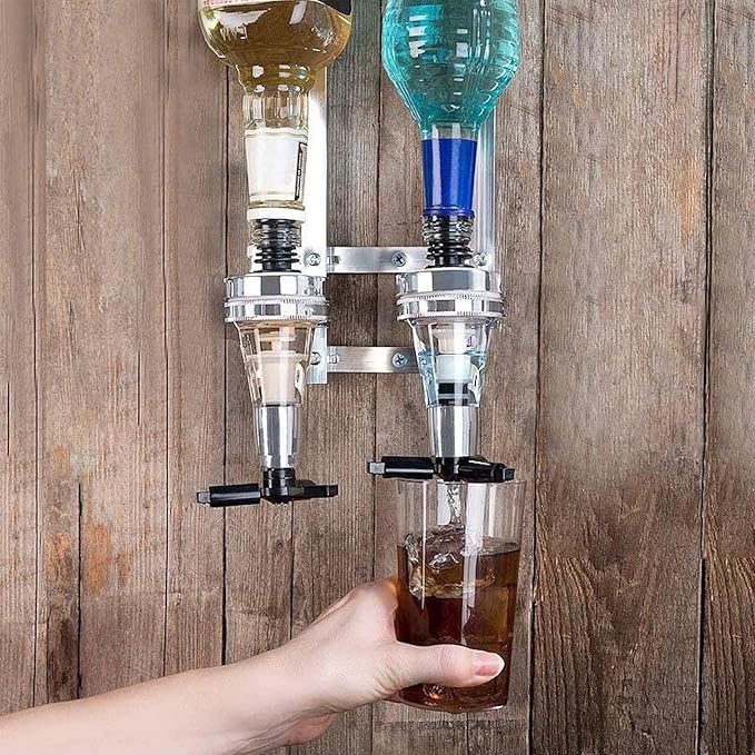Optic Liquor Dispenser 1oz 30ml Bar Tool for Wine Cocktails Liquor, Drink Pourer Bartending Tool，Perfect for Pouring and Measuring Spirits at Home or Pubs, Set of 2