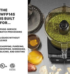Waring Commercial WFP14S Food Processor, 3-1/2-Quart, Clear 120V, 5-15 Phase Plug