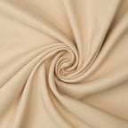 Gee Di Moda Rectangle Tablecloth - 60 x 102 Inch Beige Table Cloth for 6 Foot Rectangle Tables - Heavy Duty Washable Fabric - for Holiday Party, Dinner, Weddings, Baby Shower & Events