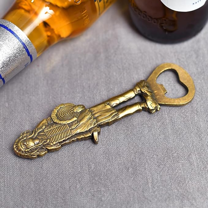 Beer Bottle Opener Indians，Cool Bottle Opener for Bar Tool, Soda and Beer Cap Remover, Cool & Fun Gadget