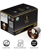 Organic Ginger Tea Pods for Keurig with Unsweet Black Tea for K Cup Brewing - Ginger Black Tea by Teavity (24 Tea Pods)