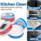 Cooktop Cleaner Paste, Easily Remove Burned-On Food, Grease and Watermarks, Leaving Your Glass Cook Top Sparkling, 2-Pack – 10 oz Bottles