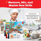 Baketivity Rainbow Bagel & Monkey Banana Bread Baking Kit Bundle – DIY Kids Cooking Set with Pre-Measured Kosher Ingredients, Illustrated Recipes, Video Guides & STEM Activities – Ages 6-12+