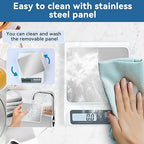 CYBERGIANT 13lb/0.1g Precision Digital Food Scale - Meal Prep Kitchen Baking & Espresso Coffee - Gram Scale with Stainless Steel Platform & LCD Display