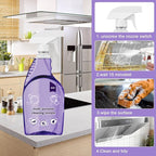 The All-In-One Multi Purpose Cleaning System with Cleaning Tablets - Cleaning Spray for Every Stain - Cleaner(1 Bottle+18Tablet)