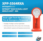 Nightstick XPP-5564 Intrant® Duo Intrinsically Safe Turbo Dual-Light Angle Light - 4 AA