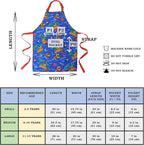 Kids Apron - cooking, gardening, artist, painting, cleaning, baking, pottery, chef, kitchen - gift boys, girls