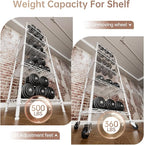 SINGAYE 5 Small Wire Shelves Kitchen Pantry Close Home Organizers and Storage Bathroom Shelf Laundry Room Organization Adjustable Book Metal Garage Shelving Unit