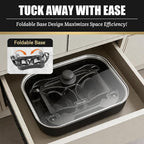 FineMade Family Size Electric Skillet with Lid, XL Electric Skillet, Deep Skillet, Temperature Control, Square 15 x 11.5 Inch Ceramic Nonstick Interior, Graphite