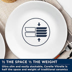 Corelle Dinner Plate, Solar Print, 12 pc Set