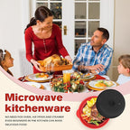 Microwave Steamer for Vegetables | Microwave Grill Pan & Steamer Bowl | Microwave Silicone Cookware | Microwave Popcorn Popper | Dishwasher Safe