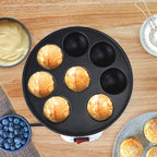 Health and Home Electric Japanese Takoyaki Octopus Pan 8- Balls,Cake Pops Maker With Nonstick Coating,dessert,Maker Danish Aebleskiver and Ebelskiver Maker